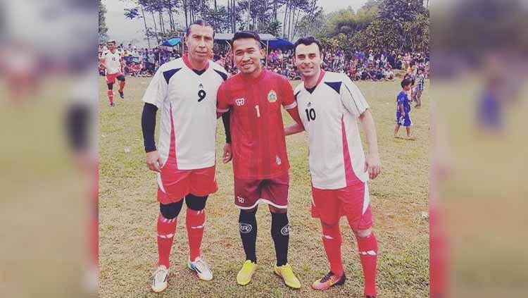 Marwan Sayedeh bersama Cristian Carrasco mengikuti turnamen tarkam.