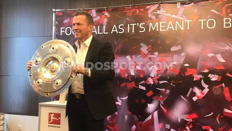 Legenda Timnas Jerman dan Bayern Munchen, Lothar Matthaus. Copyright: Alfia Fadila/INDOSPORT