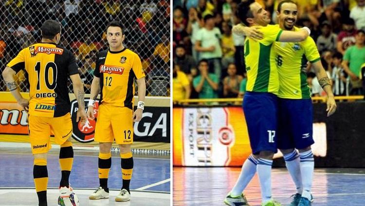 Pemain futsal asal Brasil, Diego Rodrigo Fonseca de Menezes. - INDOSPORT