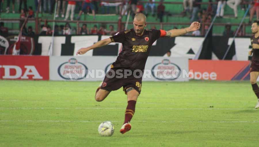 Gelandang klub Liga 1 PSM Makassar, Willjan Pluim. - INDOSPORT