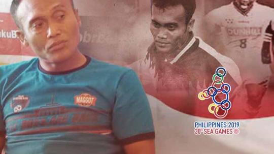 Peri Sandria, legenda timnas Indonesia yang menjuarai SEA Games 1991.