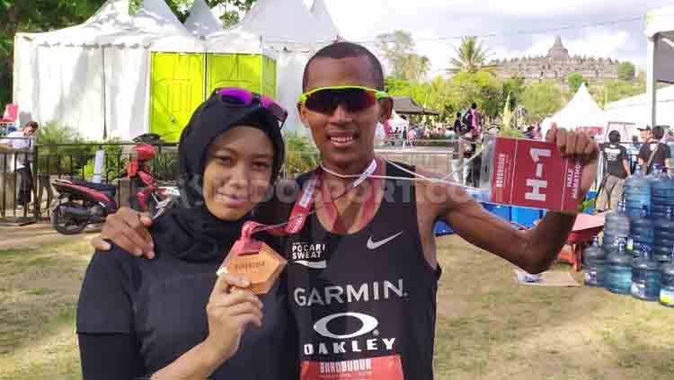Agus Prayogo, pelari yang finis pertama di Borobudur Marathon, buka suara soal peta persaingan di ajang SEA Games 2019. - INDOSPORT