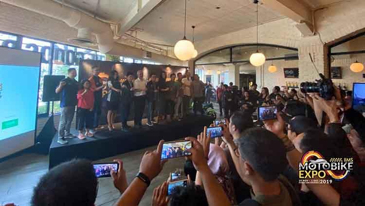 Pameran Otomotif, IIMS Motobike Expo 2019, bakal segera digelar di Istora Senayan, Jakarta pada 29 November hingga 1 Desember 2019 mendatang. - INDOSPORT