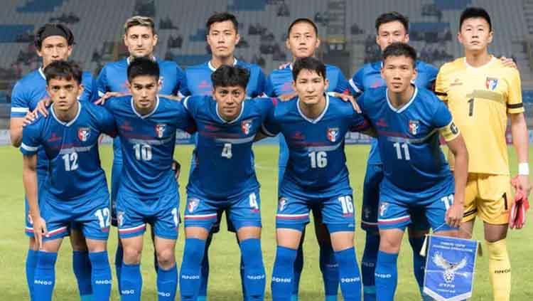 Skuat timnas Chinese Taipei Copyright: CTFA