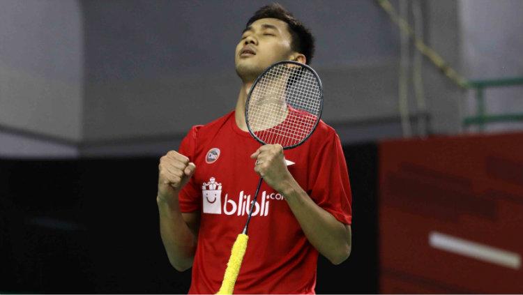 Muhammad Aldo Apriyandi di Kejurnas PBSI 2019.