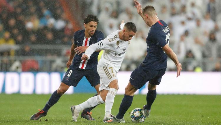 Eden Hazard bersiap kembali merumput dan membela Real Madrid saat derbi melawan Atletico Madrid usai sembuh dari cedera