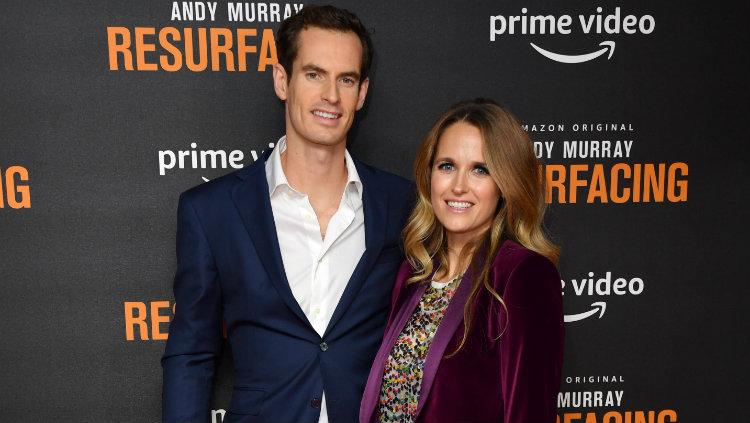 Petenis Andy Murray dan istrinya, Kim Sears, tengah berbahagia menyambut anak keempat. - INDOSPORT