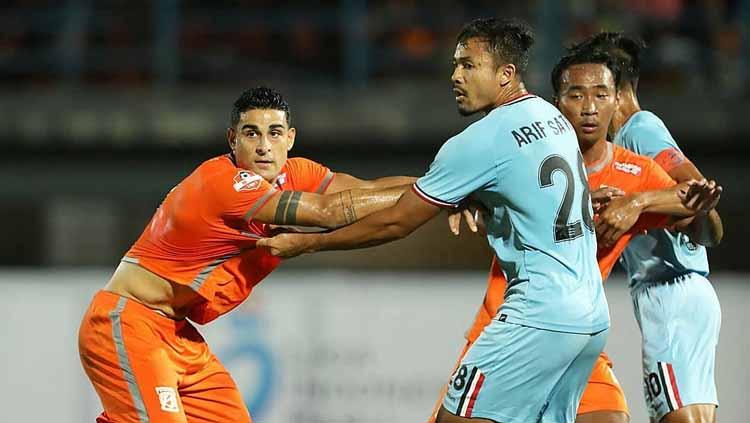 Manajer Borneo FC, Dandri Dauri membantah tudingan ‘main mata’ di Liga 1 2019, saat kalah dari Persela Lamongan di Stadion Segiri, Rabu (27/11/19).
