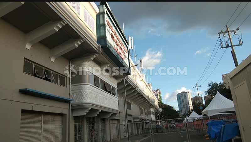 Stadion Rizal Memorial yang digunakan untuk laga Timnas Indonesia U-23 vs Singapura dalam SEA Games 2019 tampak tertata dan lebih bersih. - INDOSPORT
