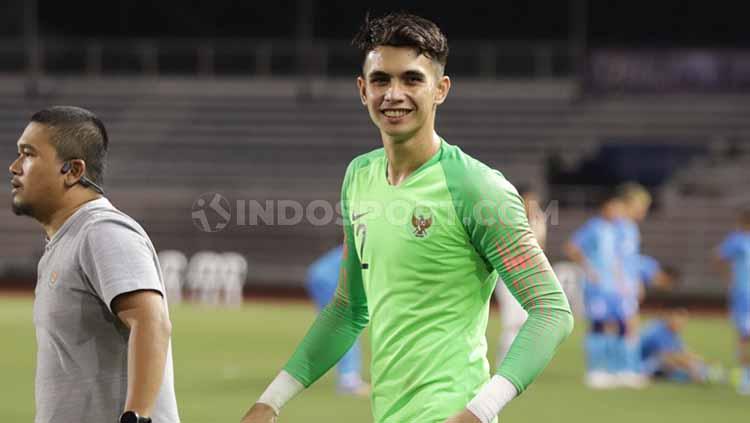 Kiper Bali United, Nadeo Argawinata mendapat panggilan TC Timnas Indonesia untuk play off Pra Piala Asia 2023. - INDOSPORT