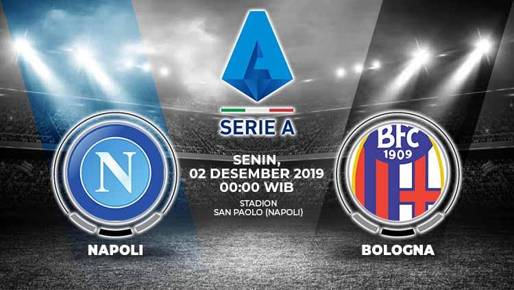 Prediksi pertandingan pekan ke-14 Serie A Liga Italia antara Napoli vs Bologna yang akan digelar di Stadion San Paolo, Senin (02/12/19) dini hari WIB. - INDOSPORT