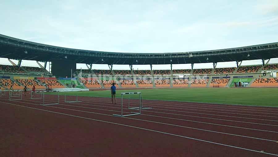 Stadion Atletik nan megah di New Clark City, Filipina, menjadi venue SEA Games 2019.