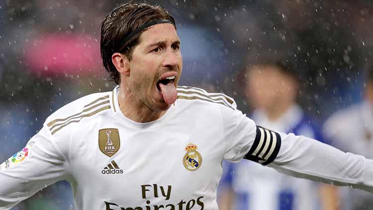 Meski berposisi sebagai pemain belakang Real Madrid, Sergio Ramos bisa terbilang sukses sebagai seorang eksekutor penalti. - INDOSPORT