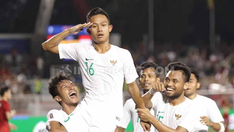 Timnas Indonesia U-23 akan menjadikan Brunei Darussalam pelampiasan di laga ke-4 SEA Games 2019 usai kalah di tangan Vietnam. - INDOSPORT