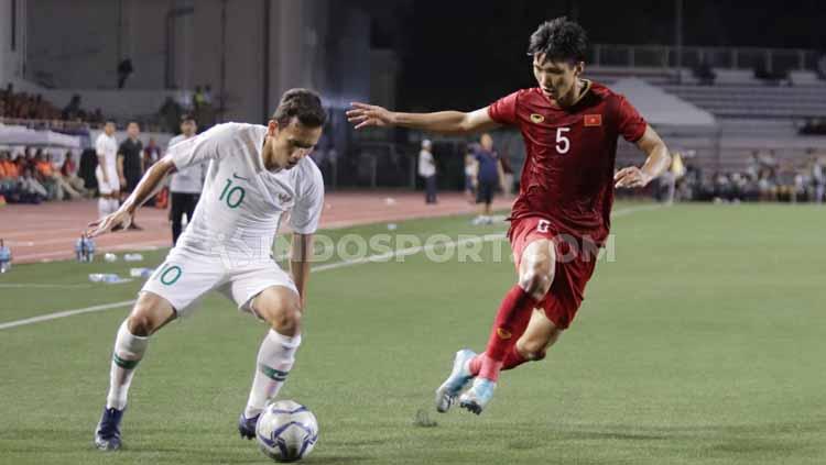 Timnas Indonesia U-23 diharapkan mampu mencetak gol sebanyak-banyaknya saat menghadapi Brunei Darussalam di SEA Games 2019, Selasa (03/12/19). - INDOSPORT