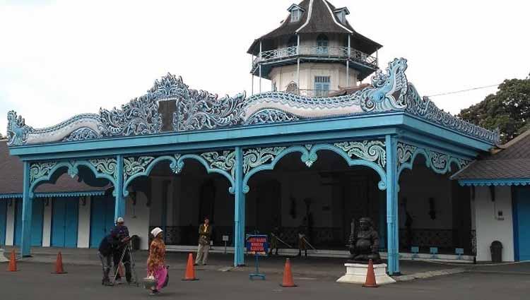 Keraton Kasunanan Surakarta. Copyright: TRIBUNSOLO.COM/CHRYSNA PRADIPHA