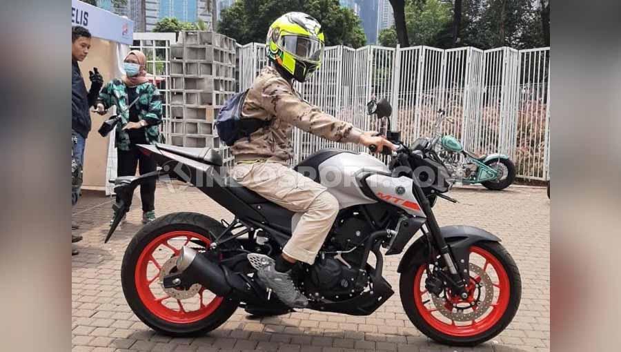 Pengunjung IIMS Motobike Expo 2019. - INDOSPORT