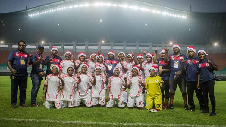 Keputusan Komdis PSSI yang menyatakan Persipura Tolikara Kalah WO dari Tira Persikabo di semifinal leg kedua Liga 1 Putri menyisakan kekecewaan yang mendalam. - INDOSPORT