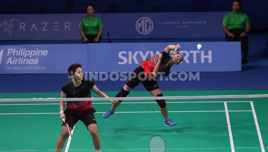 Ni Ketut/Apriyani berhasil mengalahkan wakil dari Thailand Prajongjai/Supajirakul pada Final di Muntinlipa Sport Complex, Manila, Selasa (03/12/19).