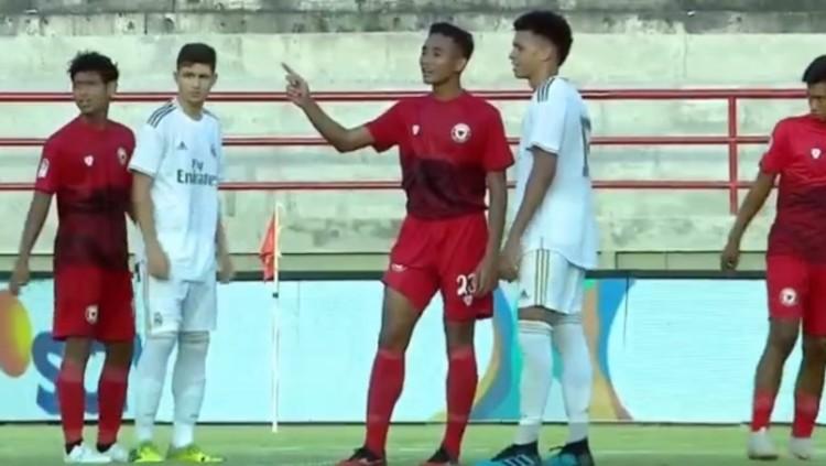Pertandingan U-20 International Cup Real Madrid vs Indonesia All Star di Bali, Selasa (03/12/19).