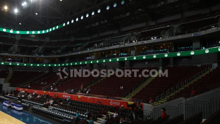 Mall of Asia Arena jadi salah satu venue pertandingan basket di SEA Games 2019. Foto: Ronald Seger Prabowo/INDOSPORT Copyright: Ronald Seger Prabowo/INDOSPORT