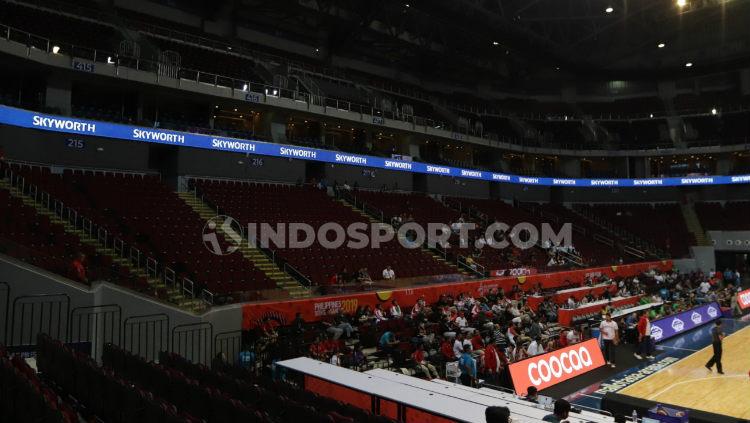 Mall of Asia Arena jadi salah satu venue pertandingan basket di SEA Games 2019. Foto: Ronald Seger Prabowo/INDOSPORT Copyright: Ronald Seger Prabowo/INDOSPORT