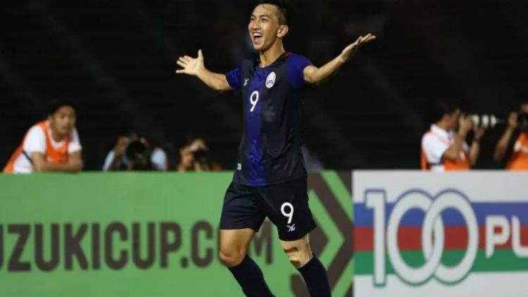 Keo Sokpheng, 'Si Ronaldo Kamboja' yang Jadi Mimpi Buruk Malaysia di SEA Games 2019 - INDOSPORT