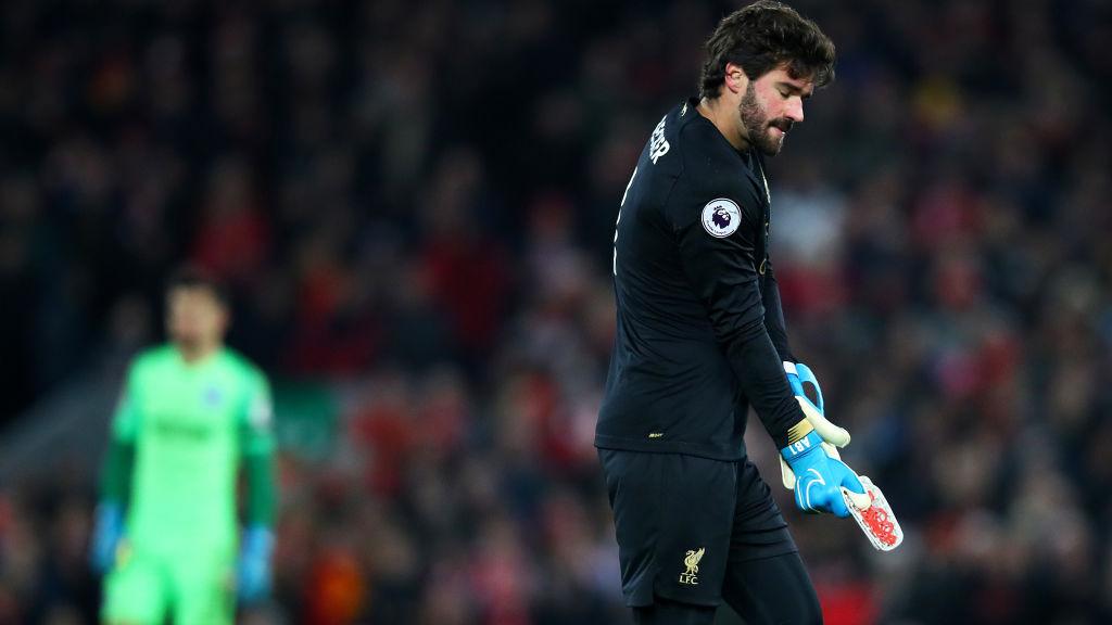 Berikut 10 kiper terbaik di Liga Inggris 2021/22 di mana kiper Liverpool, Alisson Becker, menjadi yang terbaik dan menempati posisi pertama. - INDOSPORT