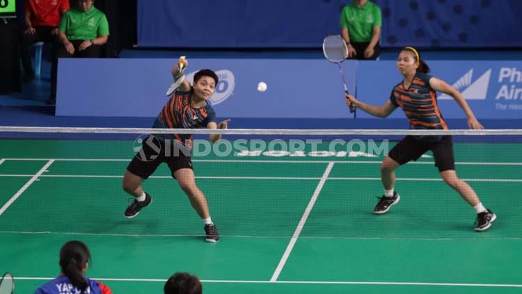 Menghadapi wakil Malaysia Vivian Hoo/Yap Cheng Wen, ganda putri Indonesia, Greysia Polii/Apriyani Rahayu sukses menang lewat dua set langsung.