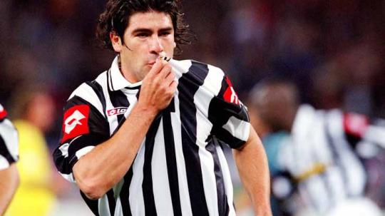 Marcelo Salas saat masih di Juventus.