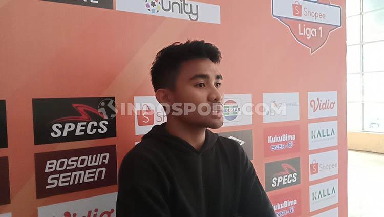 Bek sayap kanan klub Liga 1 PSM Makassar, Asnawi Mangkualam, salah satu yang dipanggil ke Timnas Indonesia. - INDOSPORT