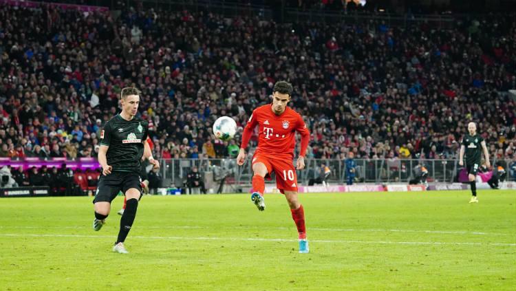 Hasil pertandingan Bundesliga Jerman Bayern Munchen vs Werder Bremen memperlihatkan betapa menggila penampilan Philippe Coutinho. Copyright: https://twitter.com/FCBayern