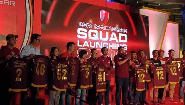 Launching klub dan jersey PSM Makassar pada kompetisi Liga 1 2019 lalu. PSM masih akan menikmati kualitas apparel kelas dunia, Umbro musim ini - INDOSPORT