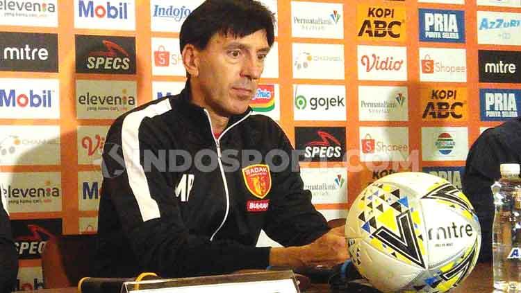 Pelatih klub Liga 1 2019, Perseru Badak Lampung, Milan Petrovic.