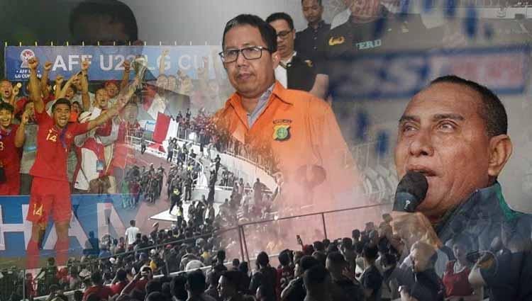 Terdapat sejumlah peristiwa penting di sepak bola nasional sepanjang 2019, mulai dari prestasi hingga kerusuhan suporter.