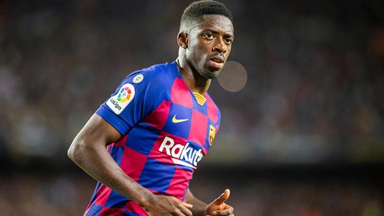 Ousmane Dembele, striker muda klub Liga Spanyol, Barcelona Copyright: Tim Clayton/GettyImages