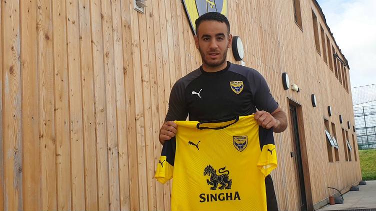 Oussama Zamouri, pemain Oxford United Copyright: https://www.oufc.co.uk/