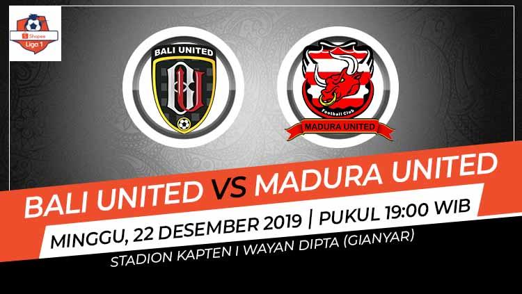 Prediksi pertandingan Liga 1 antara Bali United vs Madura United. - INDOSPORT