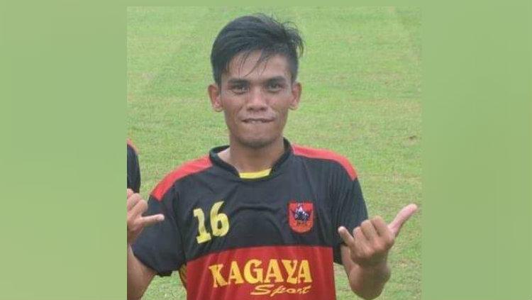 Almarhum Roy Chandra Peranginangin saat masih berseragam klub sepak bola asal Medan, Gumarang FC. Copyright: Istimewa