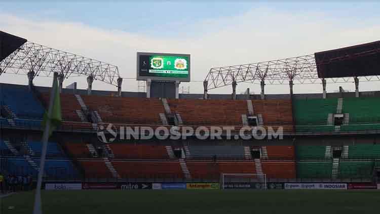 Sejumlah fasilitas baru Stadion Gelora Bung Tomo (GBT). Rencananya Pemkot Surabaya melanjutkan renovasi untuk persiapan venue Piala Dunia U-20 2021.