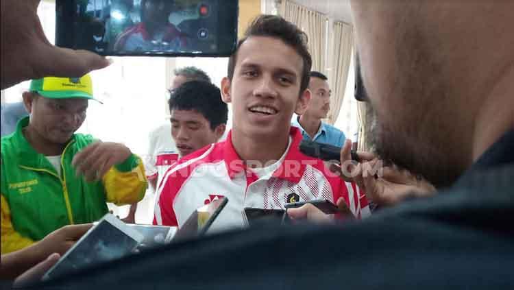 Pesepak bola muda asal Sumut yang bermain di klub Eropa Polandia Lechia Gdansk, Egy Maulana Vikri.