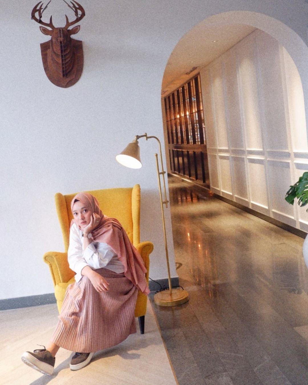 Zahra Hakim kekasih dari Evan Dimas Darmono Copyright: Instagram/@zahrahakiim