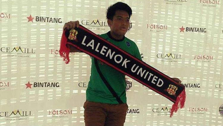 Iner Sontany, gelandang asal Jakarta yang gabung Lalenok United FC Copyright: Doc.Pribadi Iner Sontany