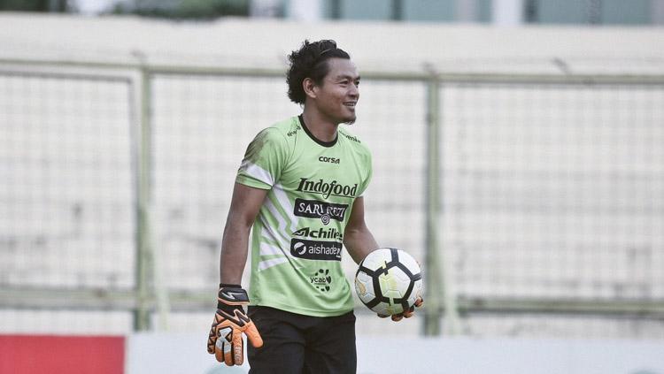 Kiper Bali United Wawan Hendrawan. Copyright: baliutd.com