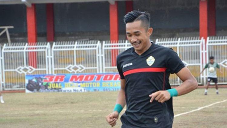 Striker PSKC Cimahi Mochamad Rikza Syahwali. Copyright: Instagram/@pskc_cimahi