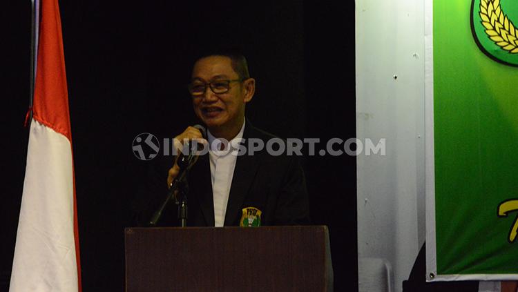 Ketua Umum Pengprov PBSI Sumut, Ngadimin Suripno.