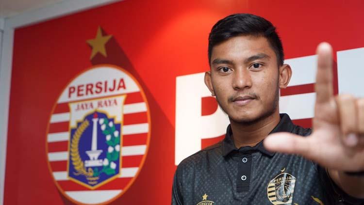 Muhammad Rafli Mursalim resmi bergabung ke Persija Jakarta. Copyright: Media Persija
