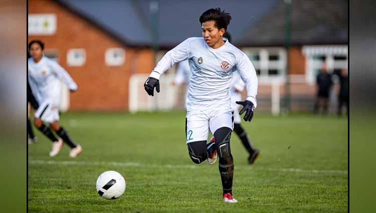Penggawa Garuda Select Ridyan Taufiq ketika bermain di laga Garuda Select. - INDOSPORT