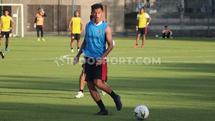 Penyerang Bali United, Lerby Eliandry punya semangat berlipat untuk meningkatkan kebugarannya setelah PSSI memutuskan melanjutkan Liga 1 2020.