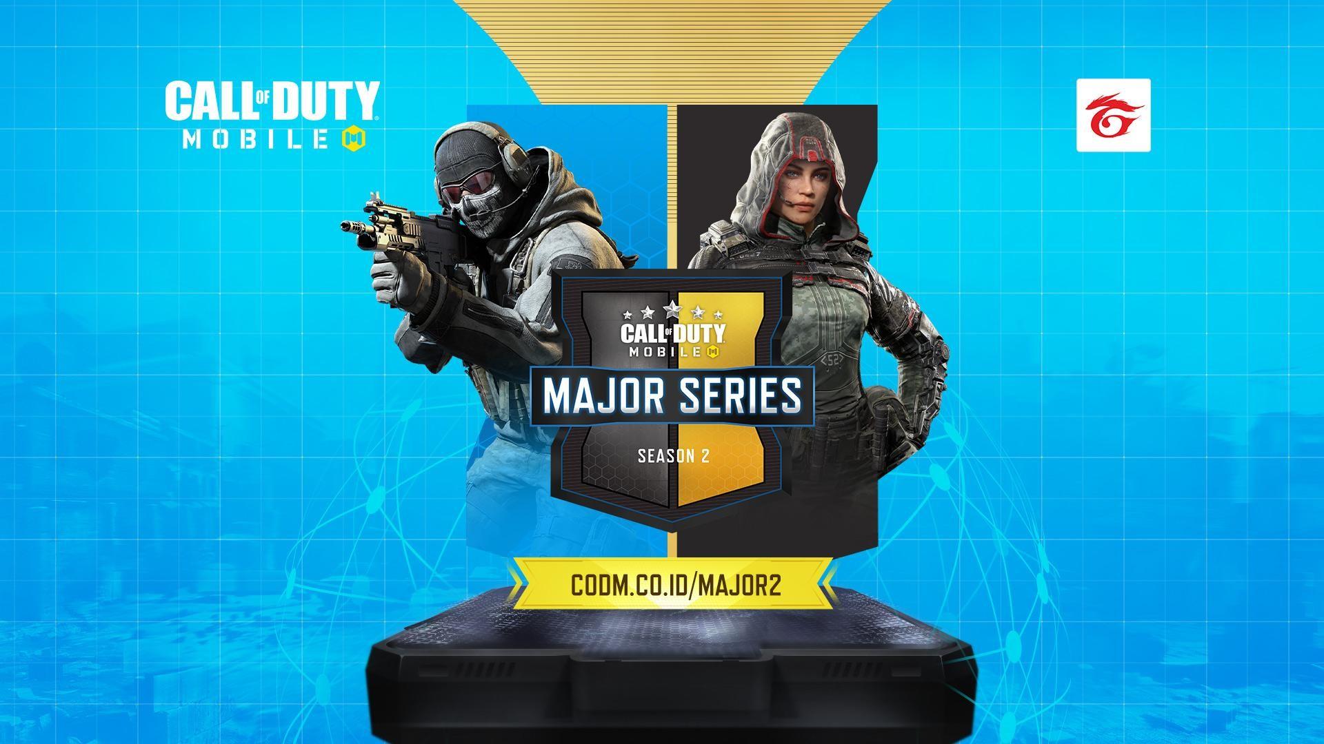 Garena Indonesia rilis turnamen Call of Duty: Mobile, bertajuk Major Series season 2 pada Januari-Februari 2020, dengan hadiah yang fantastis.